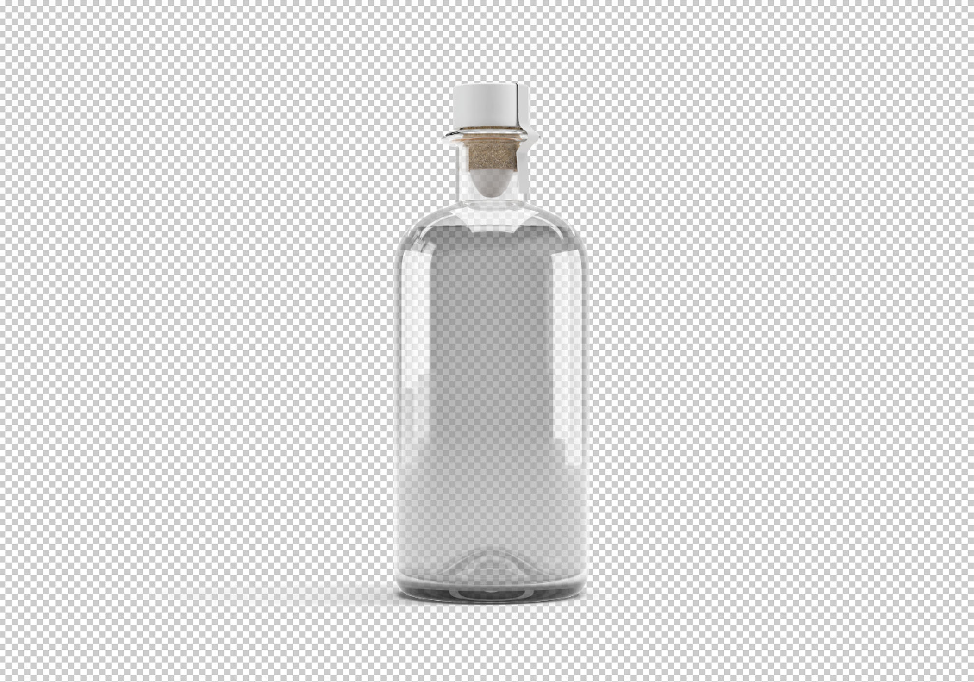 橄榄油瓶玻璃瓶设计效果图样机模板 Olive Oil Bottle Mockup插图(3)