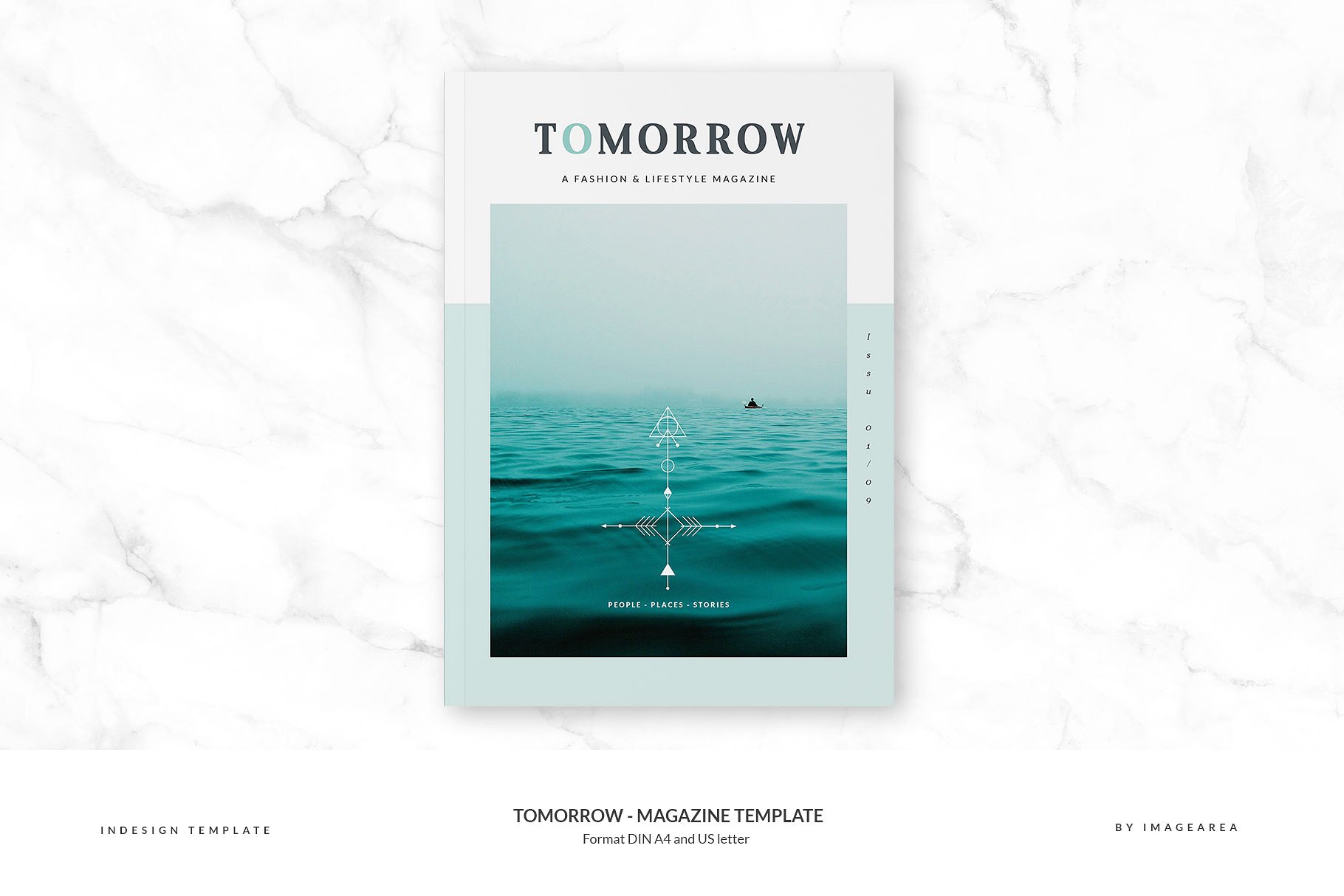 图文并茂排版优秀的专业杂志模板 Tomorrow – Magazine Template插图