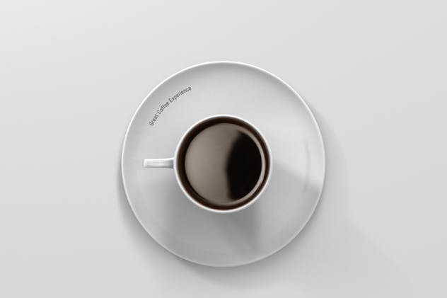 逼真咖啡杯马克杯样机模板 Coffee Cup Mockup插图(10)