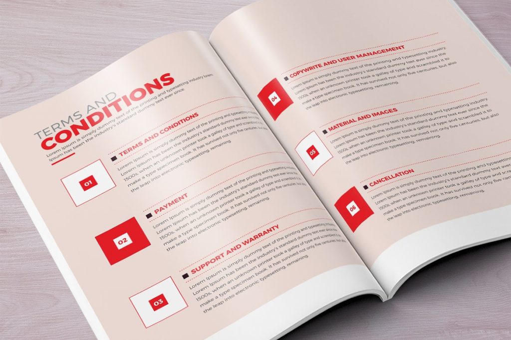 高品质实用企业画册模版下载[indd,pdf]插图(11)