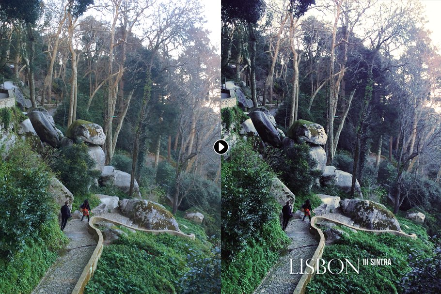 欧洲城市旅行摄影照片艺术处理PS动作 Lisbon City Photoshop Actions插图4