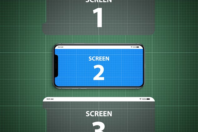 iPhone X应用程序演示设备样机V.1 Animated iPhone X MockUp V.1插图(7)