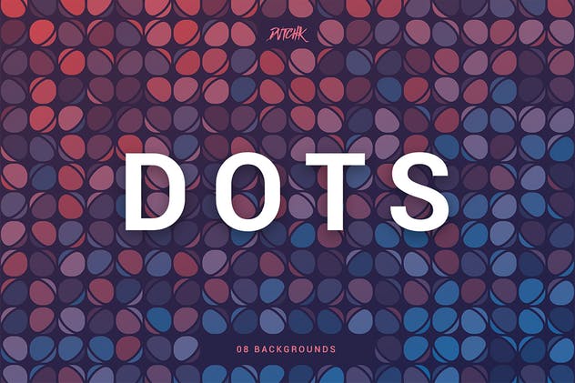 圆点彩色派对背景 Dots | Colorful Party Backgrounds插图3