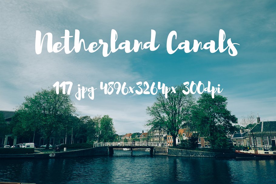 荷兰运河景色照片素材 Netherlands canals photo pack插图(8)