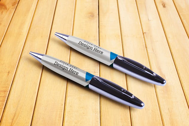 钢笔签字笔文具包装外光样机v4 Pen Box Mock Up V.4插图(9)
