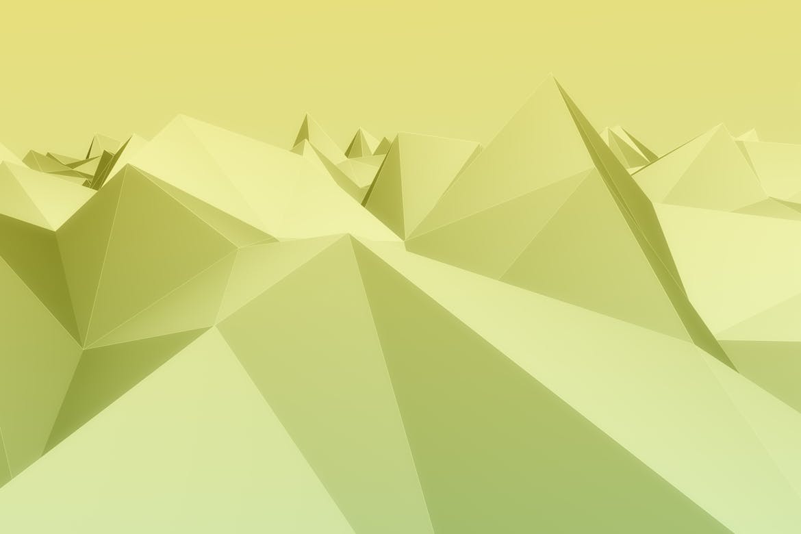 抽象立体多边形背景素材 Polygon Landscapes Background插图(10)