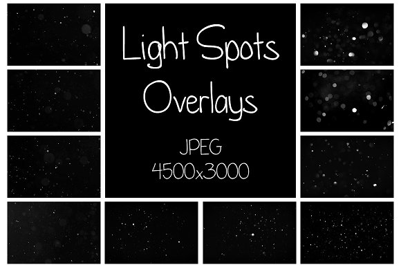 20种光点叠层纹理素材 20 Light Spots Overlays插图8