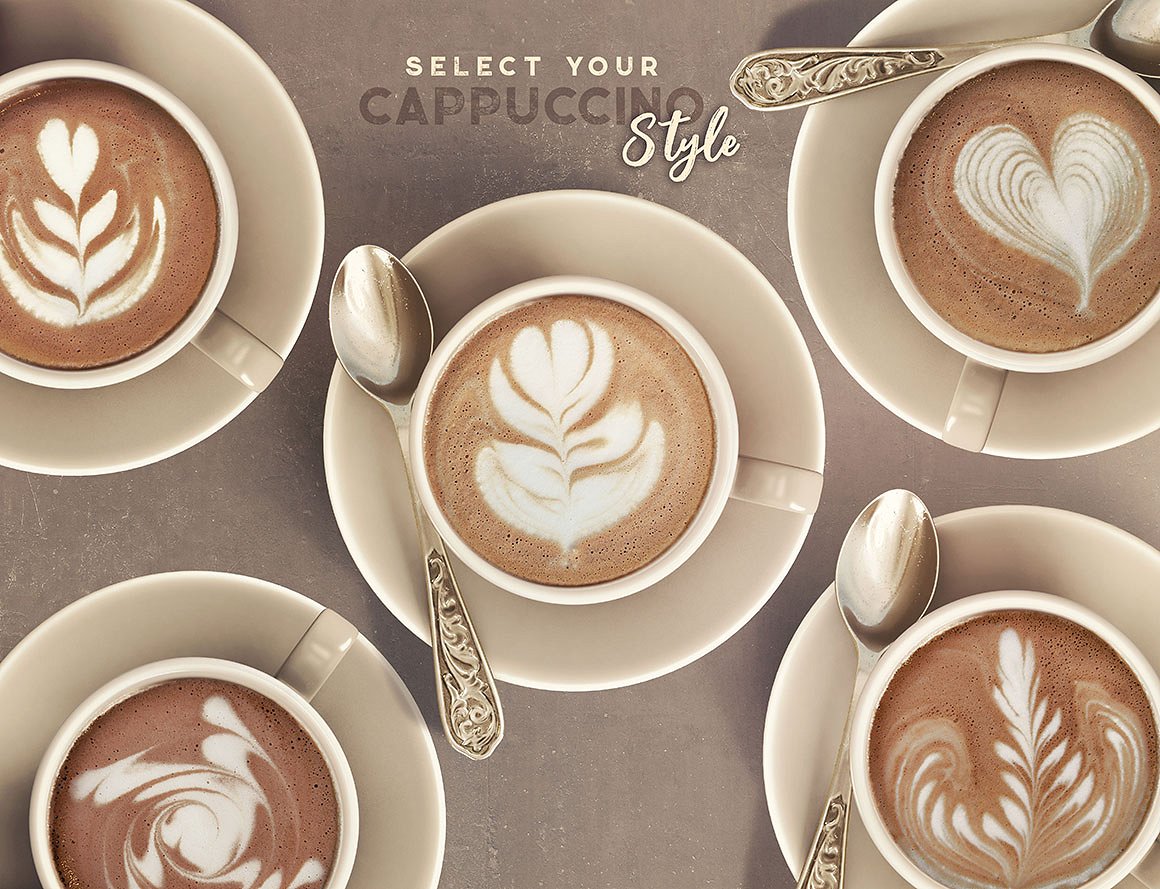 高品质的咖啡&咖啡师展示模型Mockups下载[png,jpg,otf,tif]插图(10)