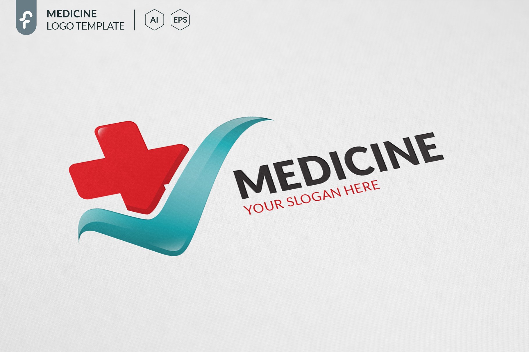 医药健康主题Logo模板 Medicine Logo插图(1)