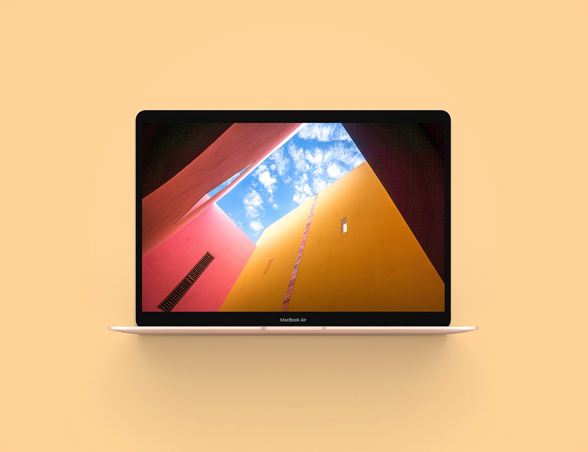MacBook 2019版本Web网站设计案例展示样机 Macbook Air 2019 Mockup插图(5)