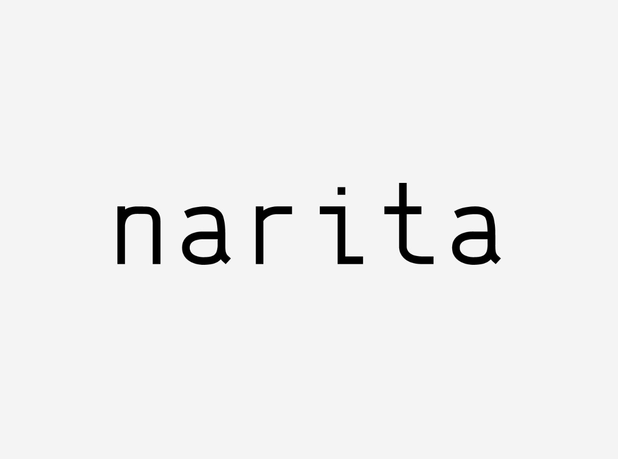 灵感自成田国际机场新Logo的英文无衬线等宽字体 Narita Typeface插图