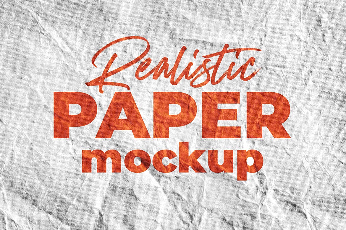 Logo设计印刷效果图纸张样机模板v1 SGM – Paper Logo Mockup.01插图
