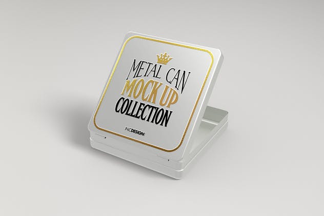 金属盒子瓶罐包装样机v2 Vol. 2 Metal Can Mockup Collection插图(10)