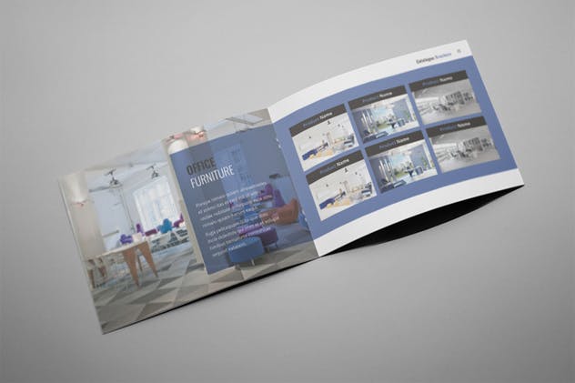20页室内装修设计公司宣传画册设计INDD模板 Zues – Interior Brochure Template插图(9)