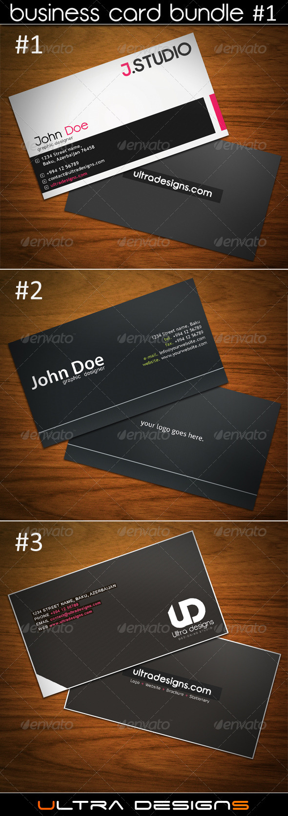 高端商务商业质感名片卡片设计模板插图