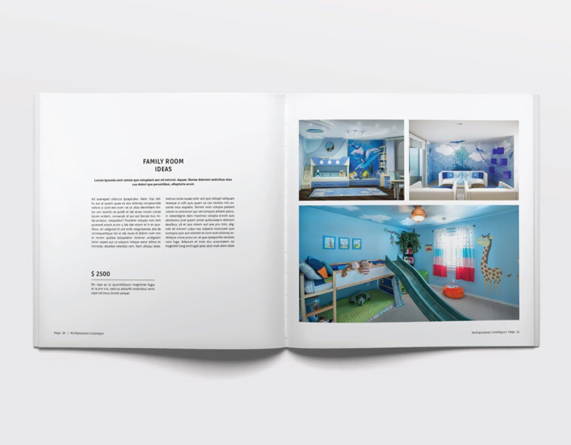 多用途企业产品手册/企业画册设计模板 Multipurpose Catalogue / Brochure插图(9)