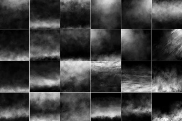 100款烟雾特效叠层背景素材v1 100 Fog Overlays Vol. 1插图(1)