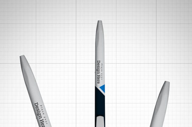 圆珠笔签字笔样机模板v13 Pen Mockup V.13插图(14)