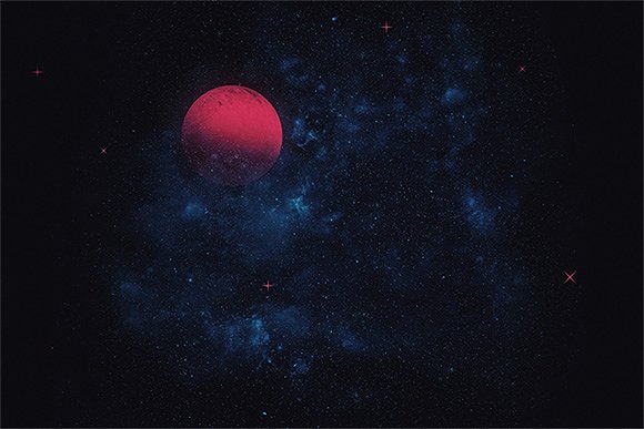 30款科技紫色炫酷星空海报背景 30 Spacescapes插图12