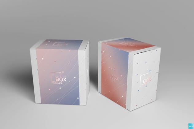 长方体包装盒样机模板 Vol11 Package Box Mockups Vol11插图(4)