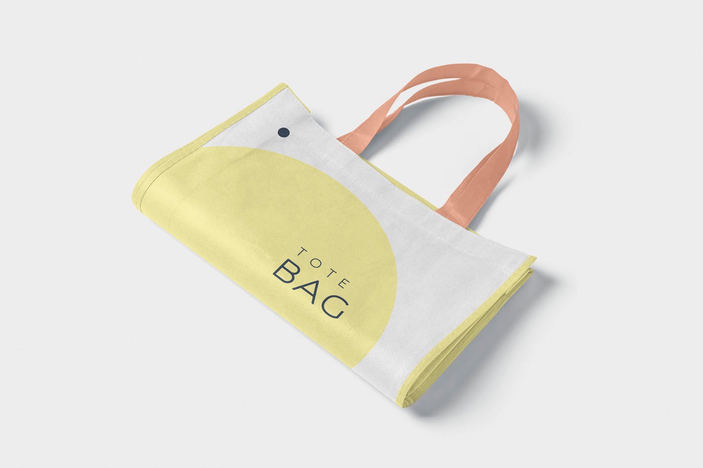 4个购物手提包购物袋外观设计效果图样机 4 Tote Bag Mockups插图(5)
