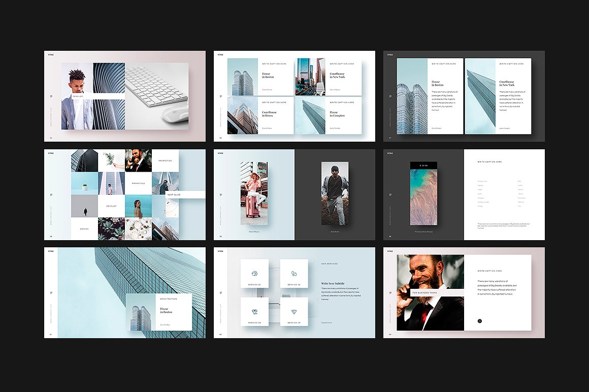 产品服务项目介绍演示Google幻灯片模板 STYLE Google Slides Template插图(6)