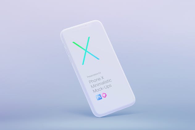 极简主义iPhone X样机模板 Phone X Minimalistic Mock-Ups插图(11)