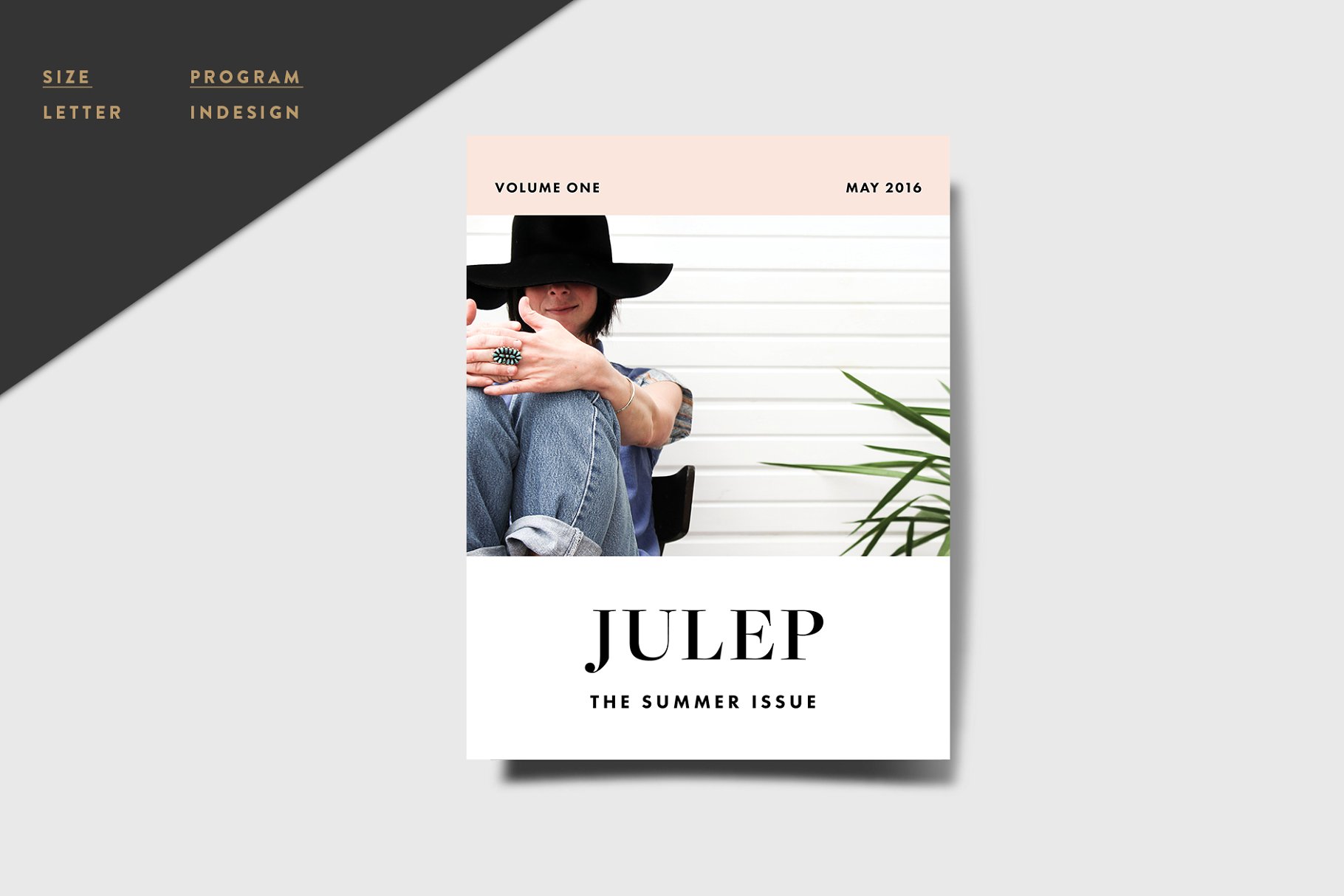 现代简约多用途杂志模板 Magazine Template – Julep插图
