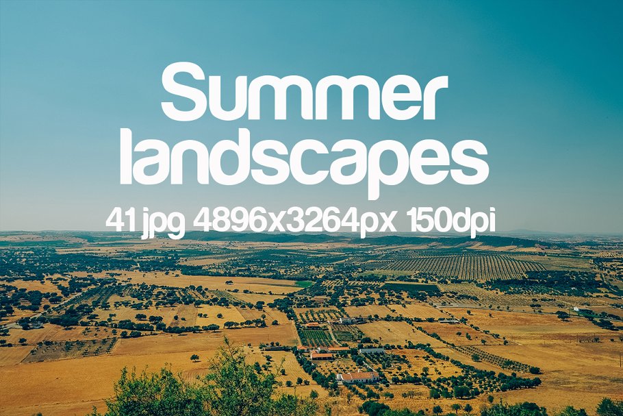 夏日辽阔景观高清照片素材 Summer landscapes photo pack插图3