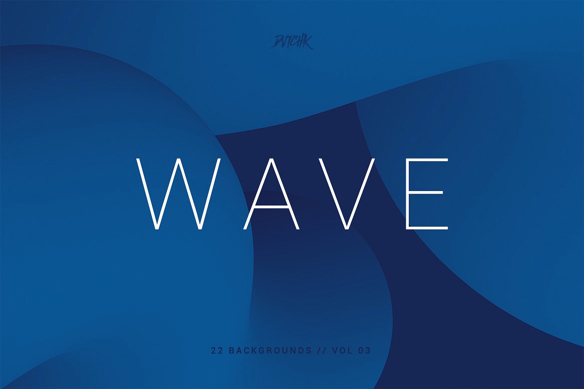 平滑渐变波纹背景v3 Wave | Smooth Backgrounds | Vol. 03插图(3)