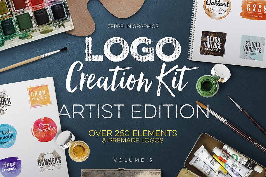 Logo创意设计素材包 Logo Creation Kit Vol.5插图