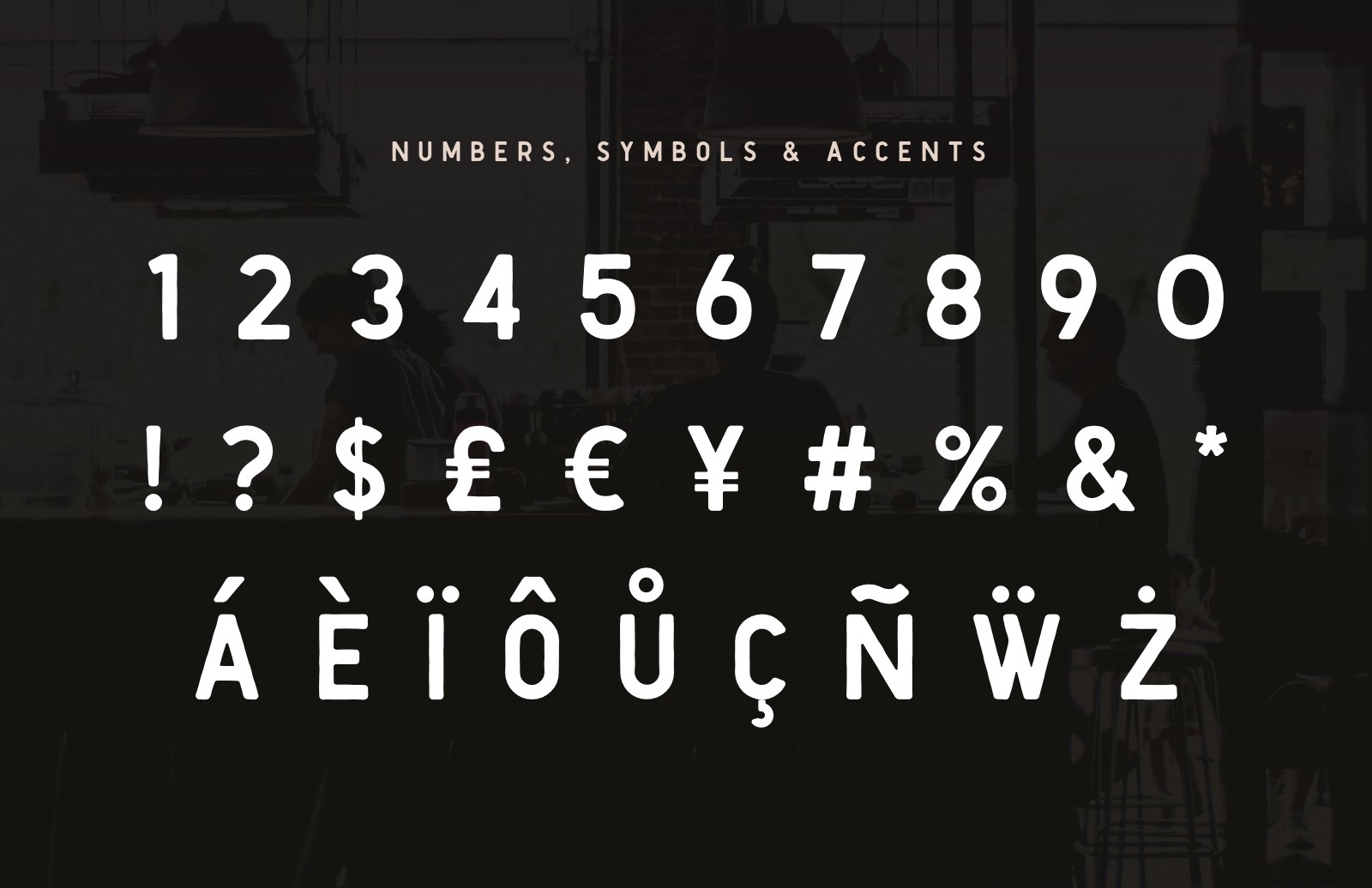 特色无衬线字体 Shoreditch 2 – Sans Serif Font插图3