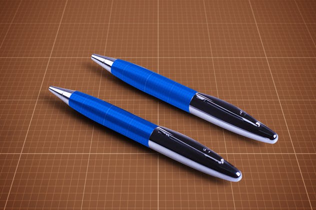 钢笔签字笔文具包装外光样机v4 Pen Box Mock Up V.4插图(10)