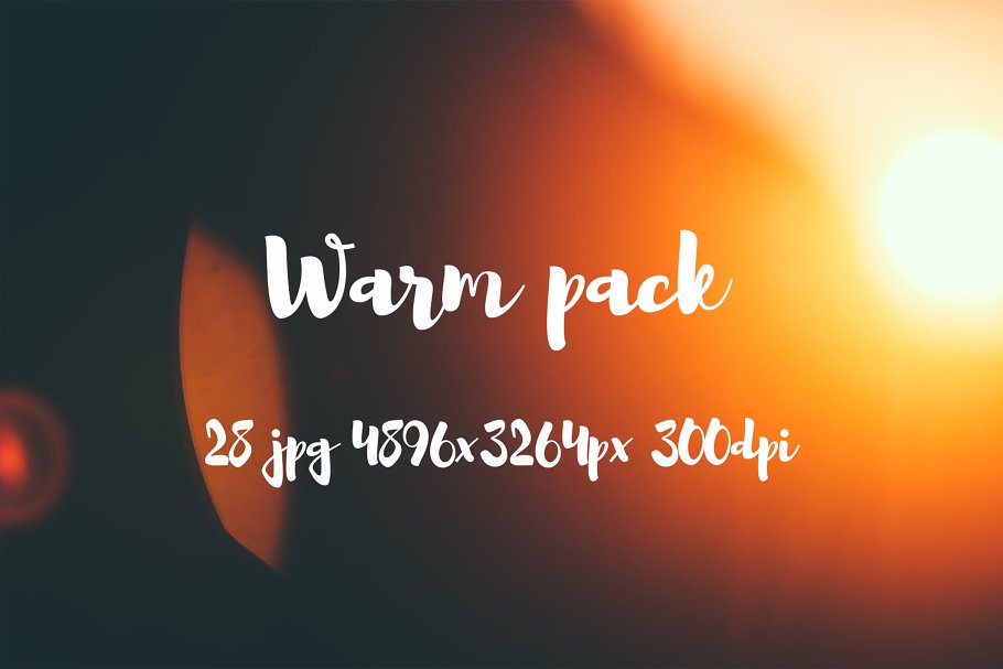 高质量温暖阳光色背景素材 Warm backgrounds pack插图(12)