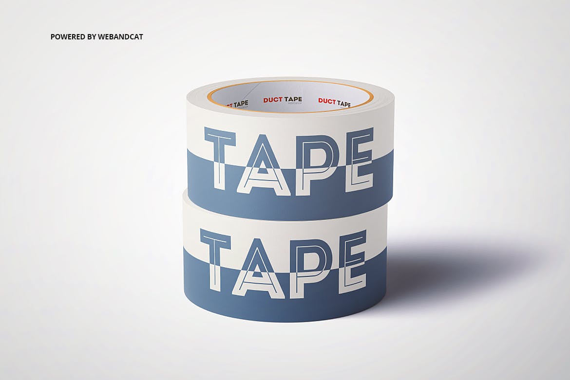 纸胶带外观图案设计样机 Paper Duct Tape Mockup插图5