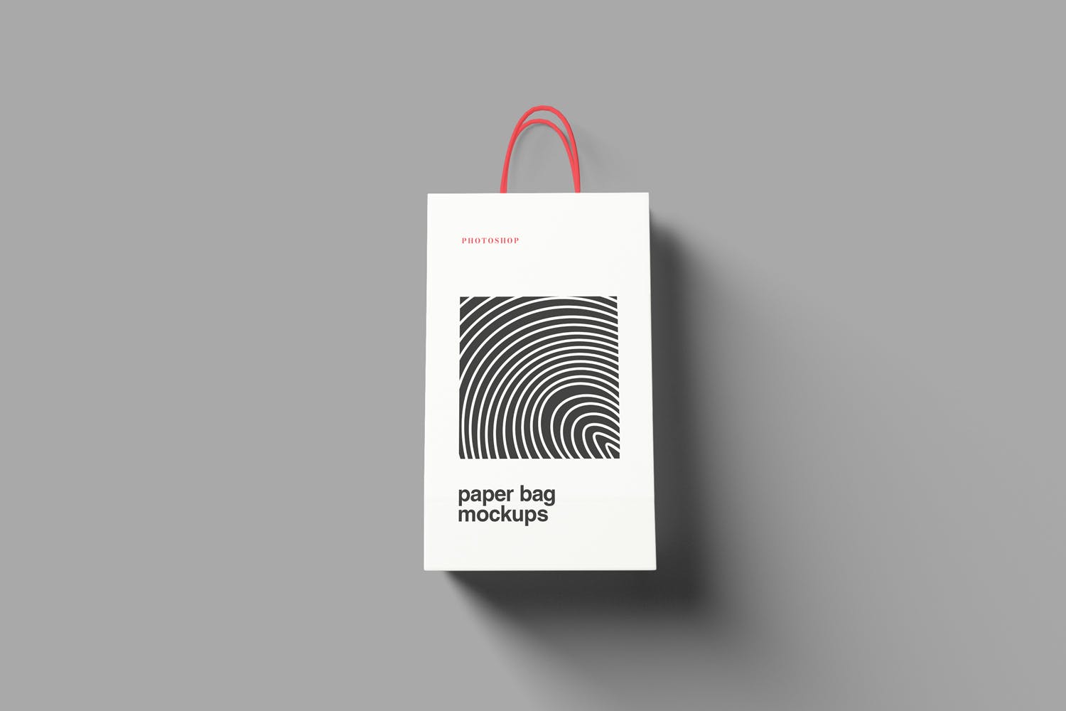 精品购物纸袋设计效果图样机 Paper Bag Mockups插图(2)