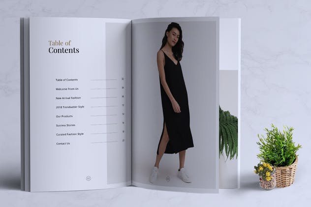 时尚杂志/品牌画册/企业宣传册设计模板 BERNARD – Fashion Magazine插图(1)