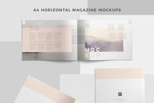 43款个性独家杂志样机模板 43 Magazine Mockups Bundle插图(14)