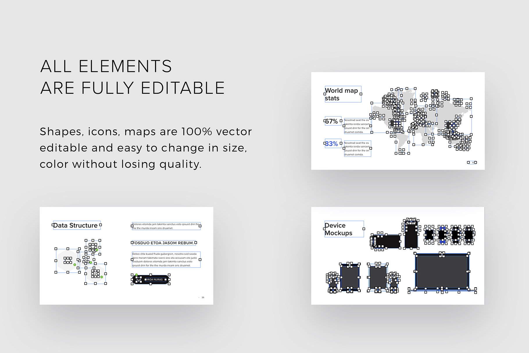 现代简约风格企业团队介绍谷歌幻灯片模板 MURO – Google Slides Template +Bonus插图17