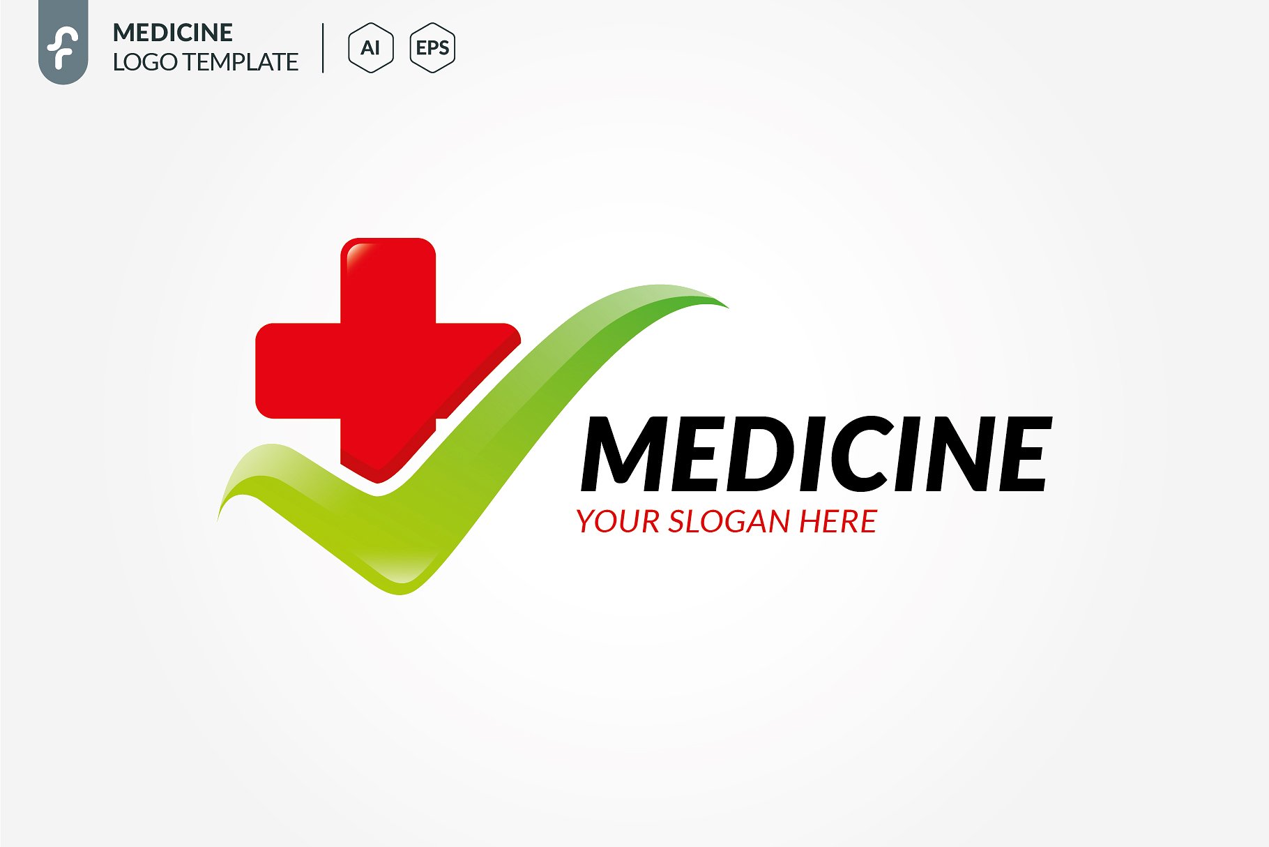 医药健康主题Logo模板 Medicine Logo插图(2)