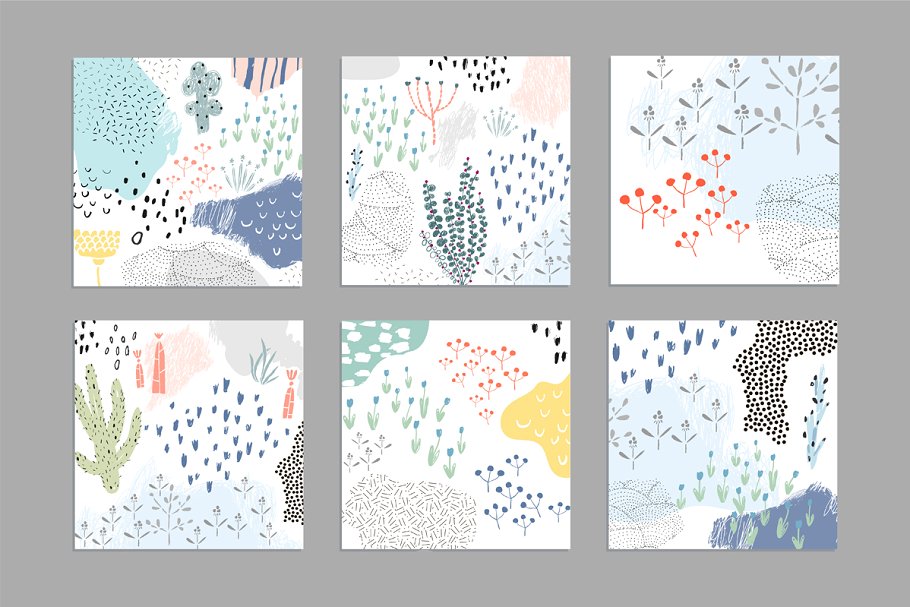 沙漠植物图案纹理 PLANTS and TEXTURES插图1