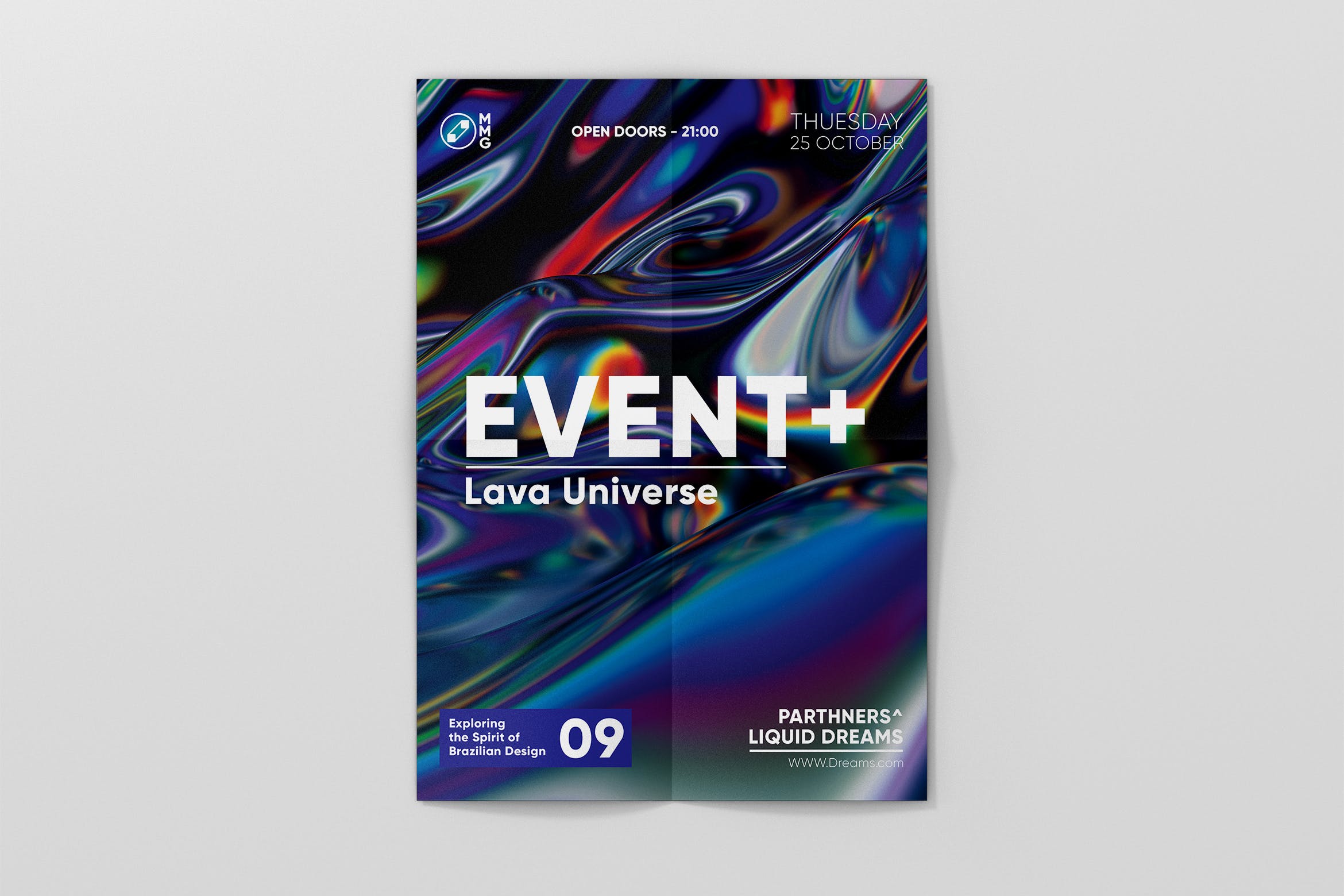 艺术活动推广海报传单设计模板 Art Event Flyer Template插图