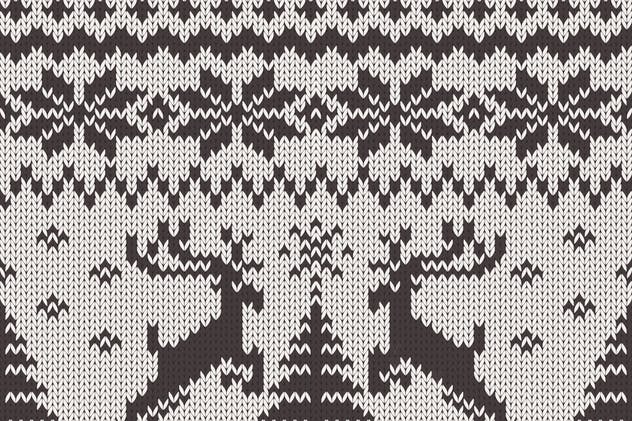30组无缝针织纺织纹理图案套装 30 Seamless Knit Textures插图4