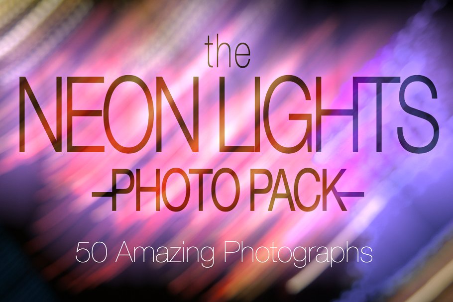 霓虹灯高清照片素材包 Neon Lights Photo Pack插图