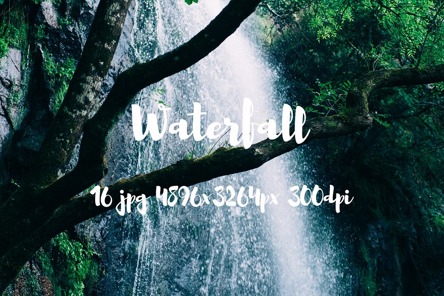 瀑布飞泻高清照片素材 Waterfall photo pack插图(8)