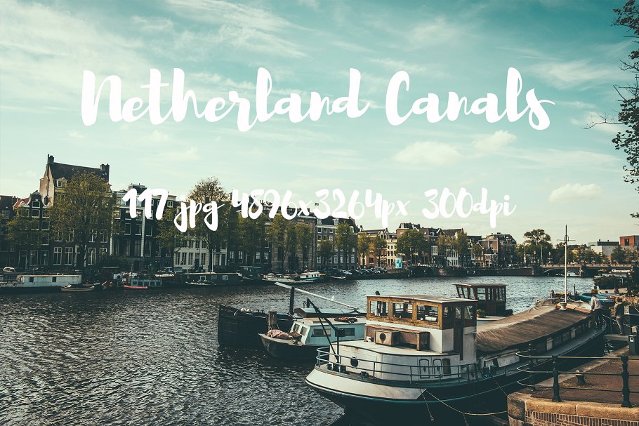 荷兰运河景色照片素材 Netherlands canals photo pack插图6