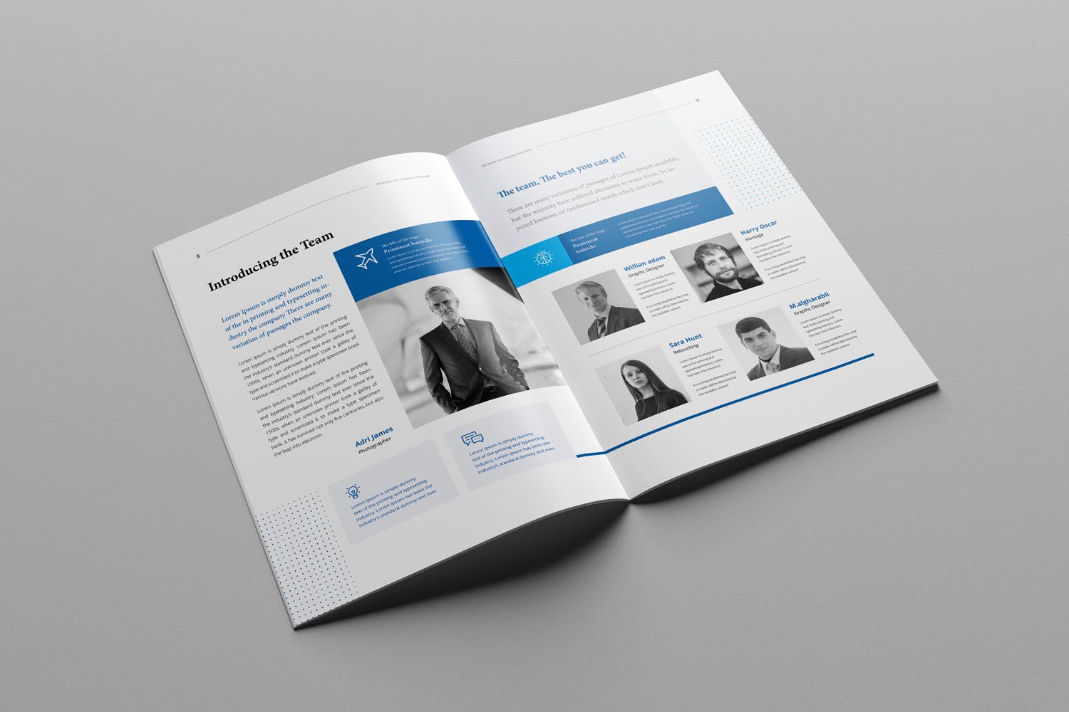 2019-2020年企业年度报告书设计模板 Annual Report 20 Pages插图(4)