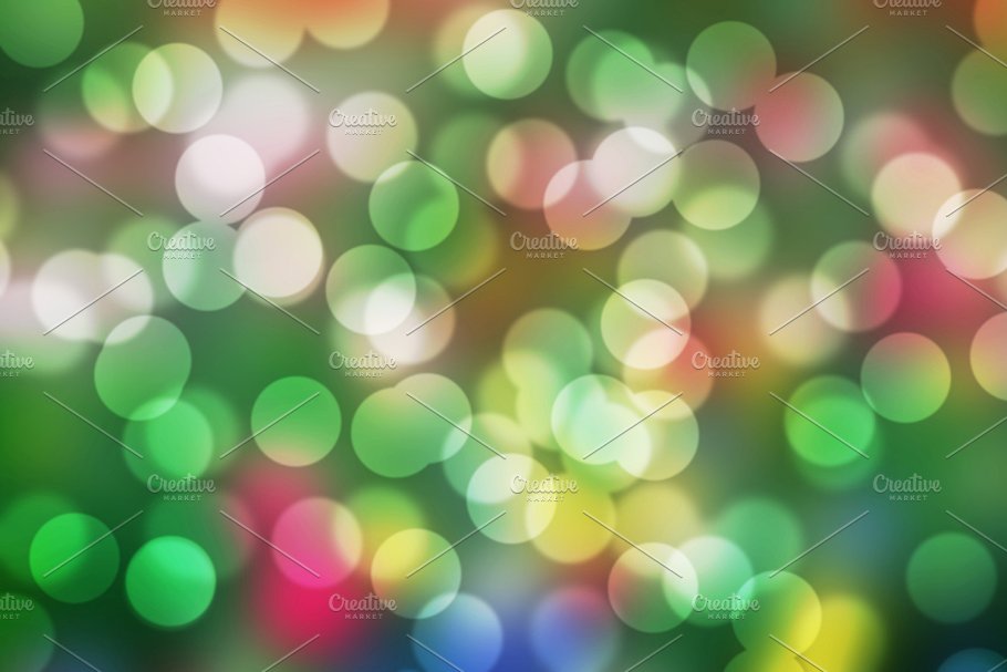 10款散景朦胧光点背景 10 Bokeh Backgrounds插图(4)