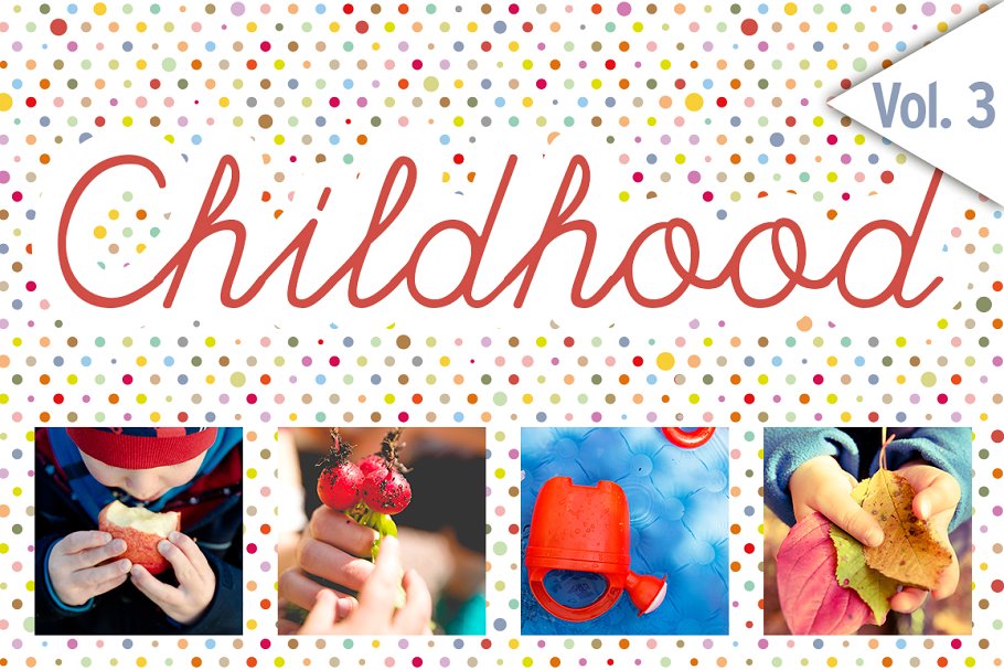 孩童时光高清照片素材 CHILDHOOD / Set 3 / 48x HiRes Images插图