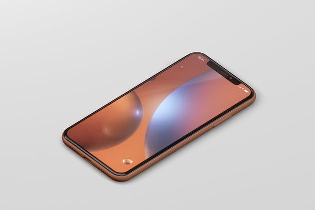 高品质iPhone XR智能设备样机 Phone XR Mockup插图(1)